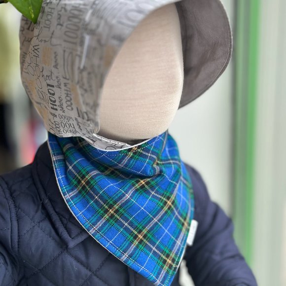 Nova Scotia Tartan Bandana Bib - Picture 2 of 2